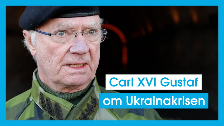Carl XVI Gustaf om Ukrainakrisen