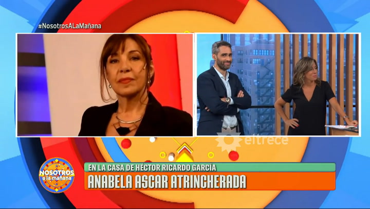 Anabela Ascar atrincherada en la casa que perteneció a Héctor Ricardo García  - Fuente: YouTube
