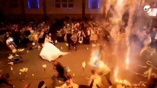 El video que muestra cómo se inició el incendio de la fiesta de bodas en la que murieron 114 personas