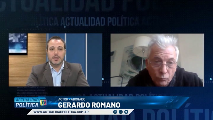 Gerardo Romano cruzó a Juan José Campanella luego de que el cineasta pidiera la renuncia de Alberto