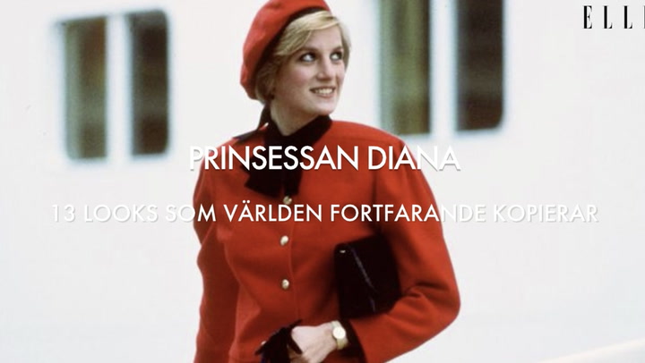 (ELLE) Prinsessan Diana - 13 looks världen fortfarande kopierar