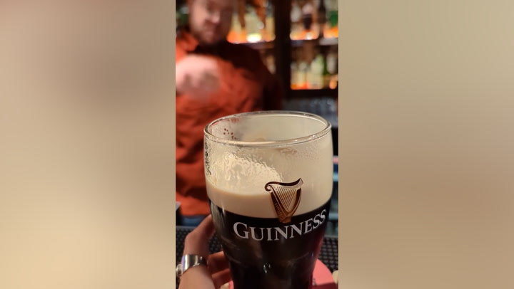 How to pour the perfect pint of Guinness
