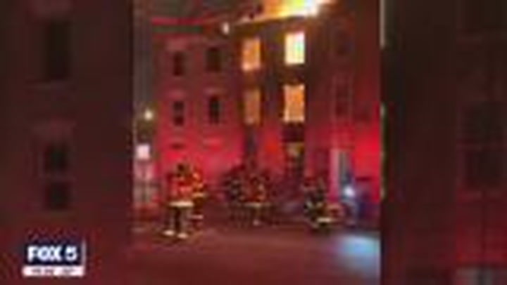 Baltimore: Three firefighters killed and fourth injured in building collapse