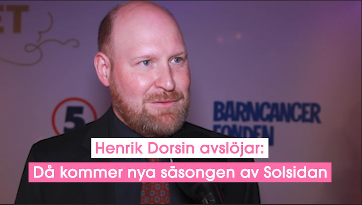 Henrik Dorsin avslöjar: Då kommer nya säsongen av Solsidan – efter orden om avhopp
