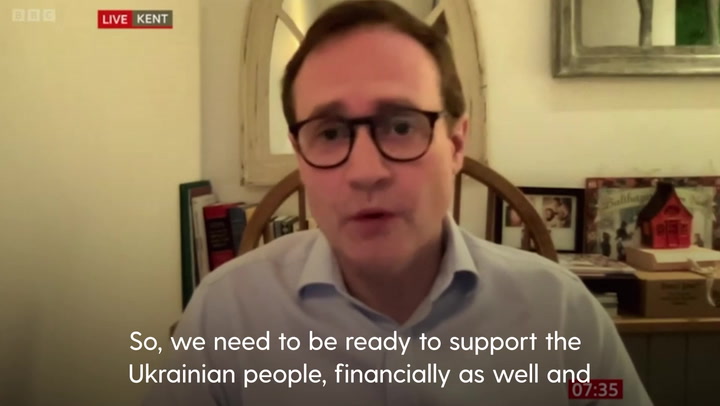 UK must support Ukraine against Russia, says Tom Tugendhat