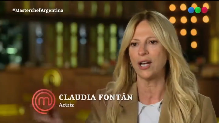 MasterChef Celebrity: Claudia Fontán fue acusada de mala compañera - Fuente: eltrece
