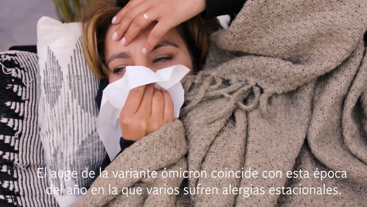 Covid: Estas son las diferencias entre las alergias estacionales y los síntomas de ómicron
