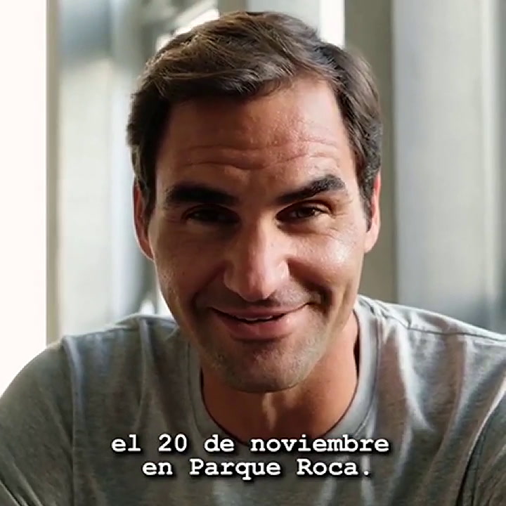 Roger Federer anuncia que se medirá ante Juan Martín del Potro en Buenos Aires