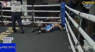 El KO de Nicolás Masseroni en México