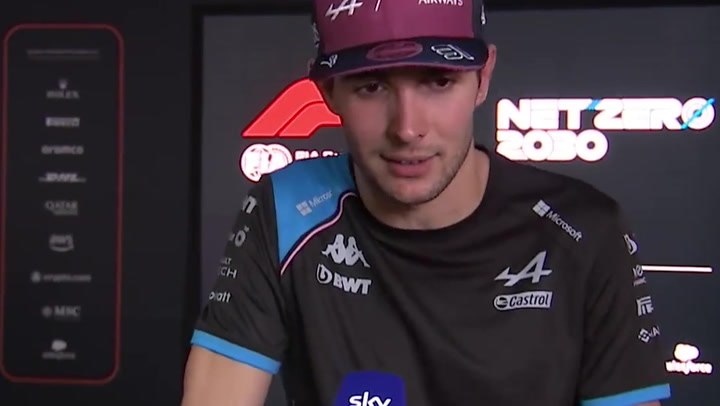 Esteban Ocon says he ‘threw up’ in his helmet during 'horrible' Qatar Grand Prix