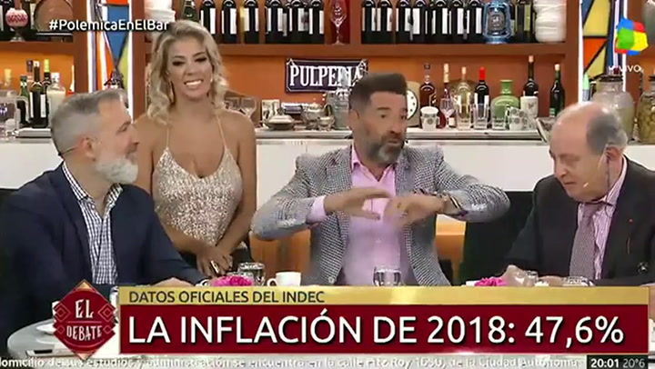 Mariano Iúdica, triste porque la inflación obliga a su hija a dejar el país - Fuente: América