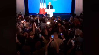 Marine Le Pen: "El resultado de hoy es una victoria en sí misma"