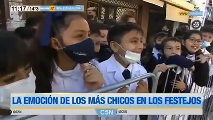 Tucumán: la pícara respuesta de un niño al que una periodista le preguntó qué le diría al Presidente