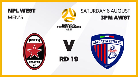 Perth Redstar FC - WA Men's v Balcatta FC - WA Men's
