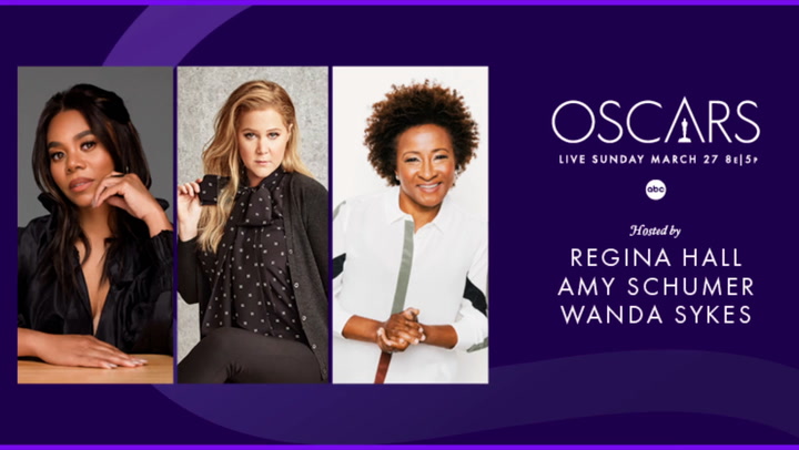 Amy Schumer co-hosting Oscars with Regina Hall and Wanda Sykes