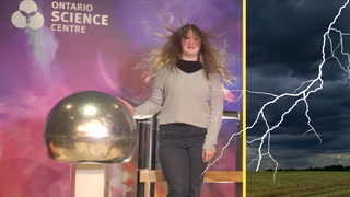 Why this ball makes your hair stand up, and makes lightning