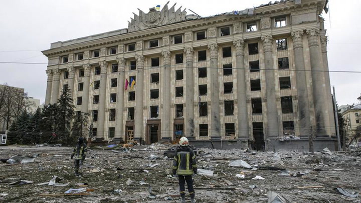 Así quedan las ciudades ucranianas después de los devastadores bombardeos rusos 