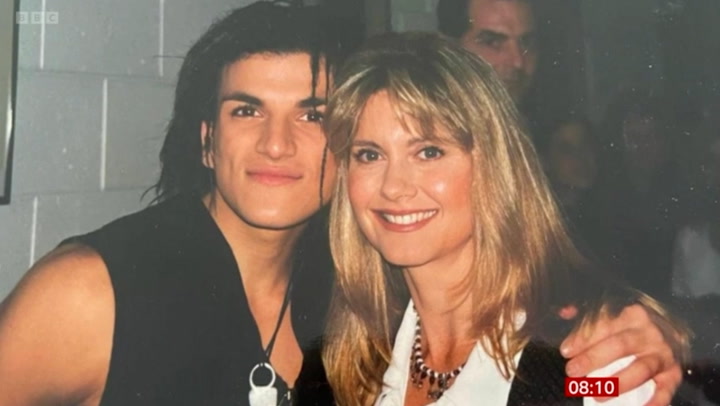 Olivia Newton-John: Peter Andre pays tribute to actress