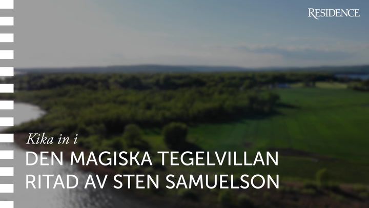 SE OCKSÅ: Se den magiska tegelvillan ritad av Sten Samuelson