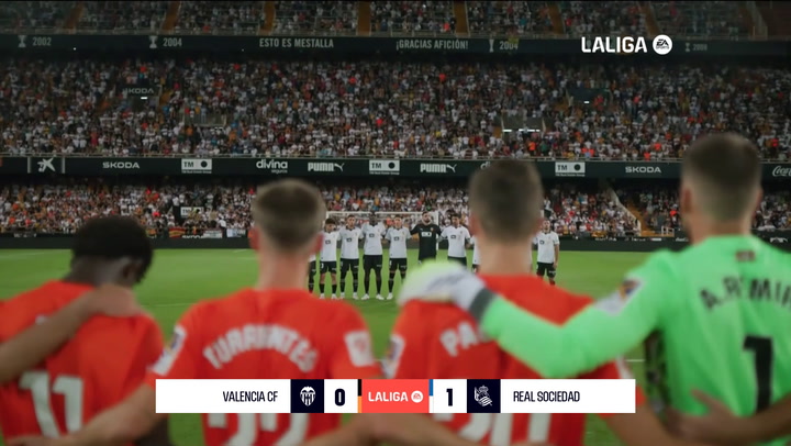 Valencia 0-1 Real Sociedad: resumen y gol | LaLiga EA Sports (J7)