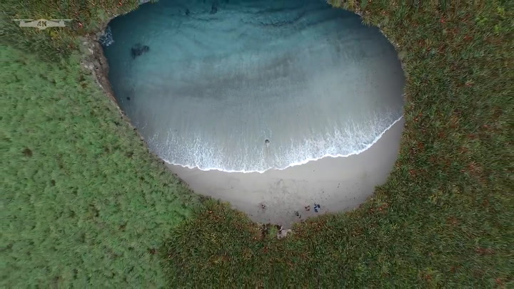 Islas Marietas desde el aire - Fuente: YouTube - Postandfly