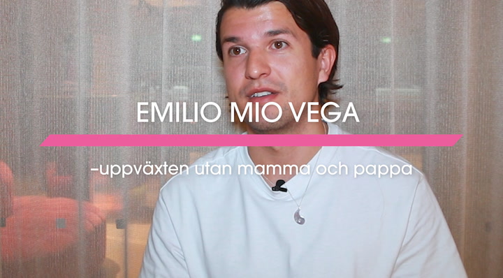 Emilio Mio Vega om sin tuffa barndom: ”Min mamma gick bort i cancer”