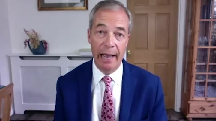 Farage claims he's being 'pushed out of UK' as people are 'trying to close his bank accounts'