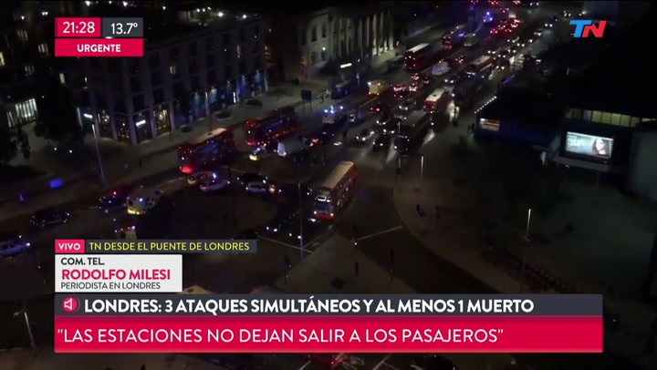 El testimonio de una mujer argentina que vivió el ataque en Londres