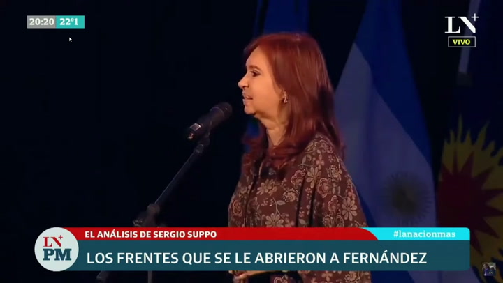 Cristina Kirchner picante con la distribución de fondos
