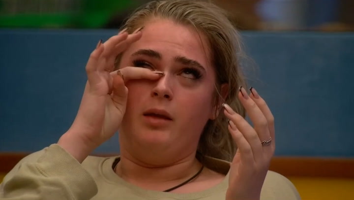Big Brother's Hallie tearfully shares mother's sacrifices for her hormone treatment