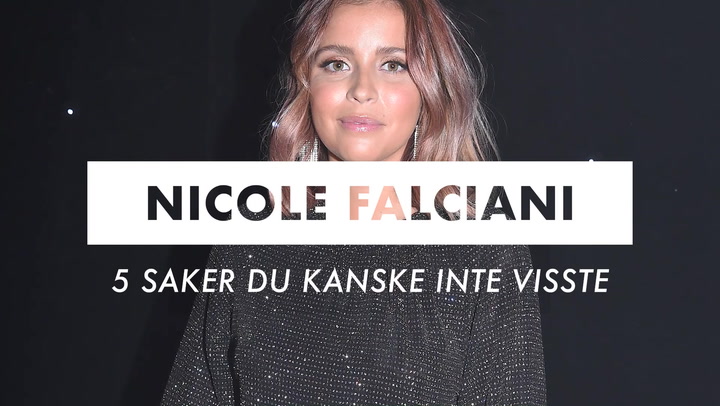 5 saker du kanske inte visste om Nicole Falciani