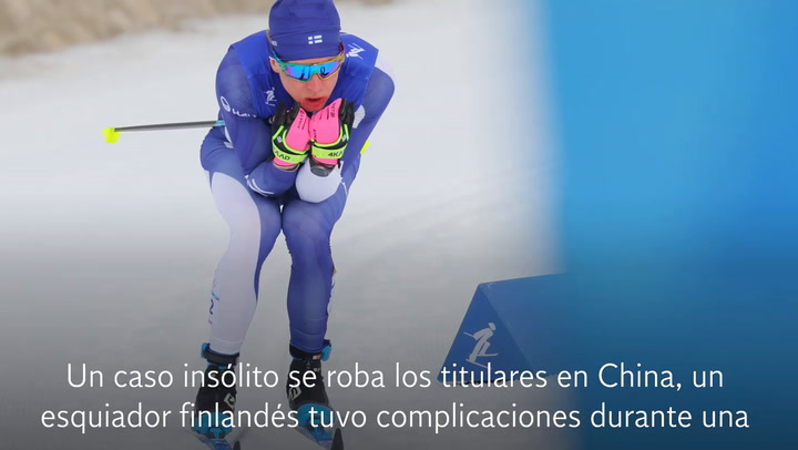 Se le congelan genitales en plena competencia durante Olímpicos