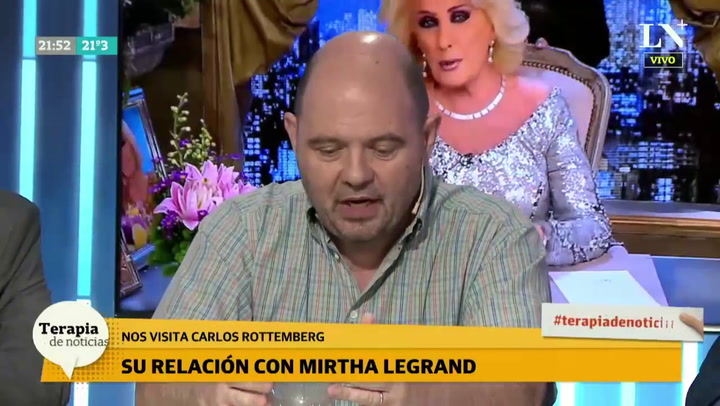 Carlos Rottemberg: 'A Mirtha Hay Que Cuidarla Más'