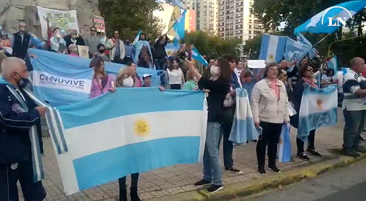 Marcha contra el gobierno en Mar del Plata
