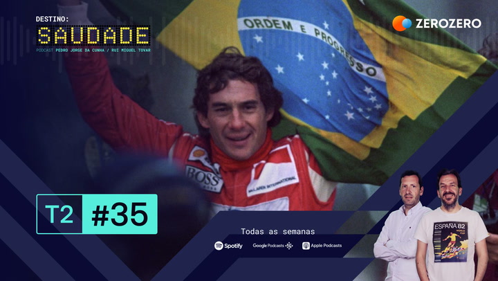 DESTINO: SAUDADE - T2, Ep. 35 | A morte em direto de Ayrton Senna: Quando vi a cabea a tombar...