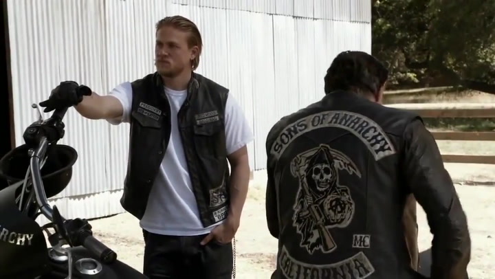 Officiel Sons Of Anarchy Motor Cycle Club T-shirt MC Jackson Teller Clay Bobby