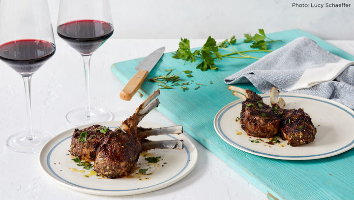 A Perfect Match: Grilled Lamb Chops with Syrah
