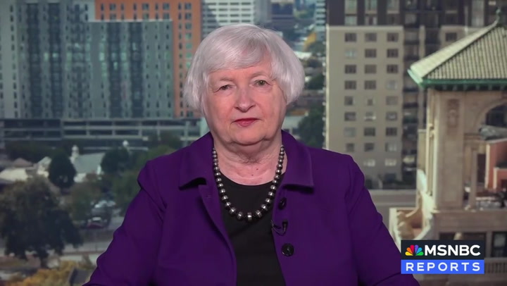 Yellen: Pushing Green Energy to Lower Energy Costs 'Over Time' Is Key Part of Fighting Inflation