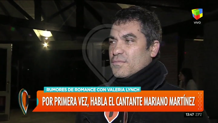 Mariano Martínez, cantante de Attaque 77, habló sobre la relación que lo une a Valeria Lynch - América TV