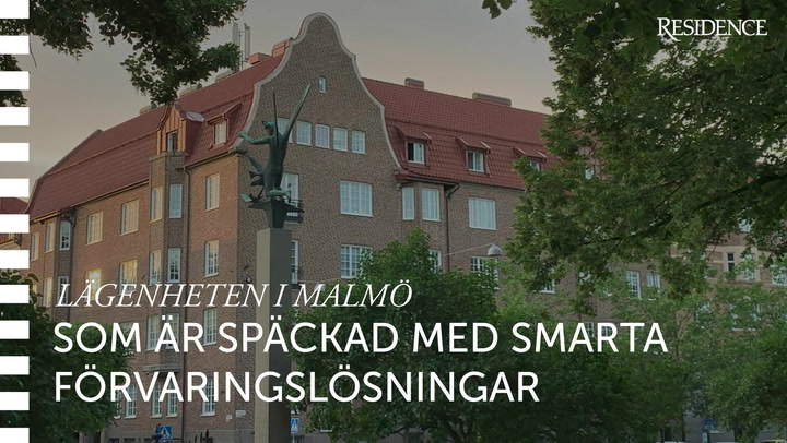 TV: Lägenheten i Malmö som är späckad med smarta förvaringslösningar
