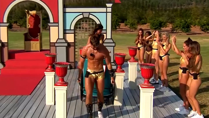 Love Island first look: 'Ladiators' challenge causes friction between girls