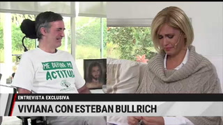 La emoción de Esteban Bullrich en una entrevista con Viviana Canosa