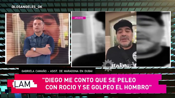 La exasistente de Maradona contó que le propusieron ser la novia del Diez