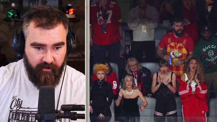 Jason Kelce describes Super Bowl experience with Taylor Swift