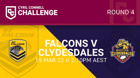 19 March - Cyril Connell Challenge Round 4 - Falcons v Clydesdale