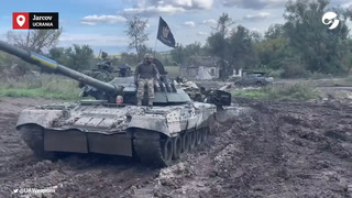 Ucrania festejó el armamento ruso conquistado en Jarcov