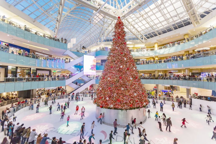The Galleria Dallas at Christmas  Holidays around the world, Galleria, Galleria  mall