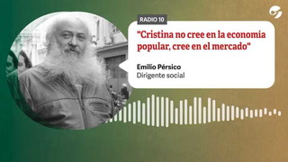 Emilio Pérsico: "Cristina no cree en la economía popular, cree en el mercado"