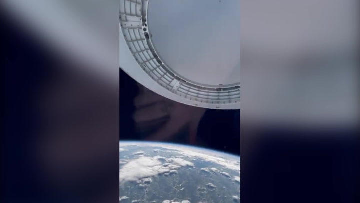 Passenger on first all-civilian SpaceX flight shares incredible video of Earth