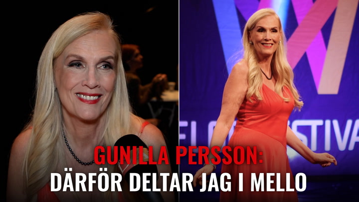 Gunilla Persson avslöjar sanningen – därför ställer hon upp i Melodifestivalen
